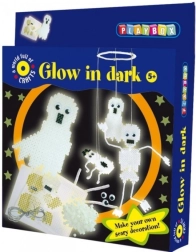 Lysende strygeperler Skeletter og spøgelser 1100 stk