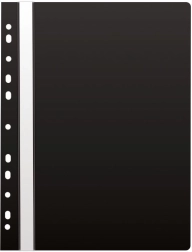 Hurtigindbinder A4 med euroophæng sort