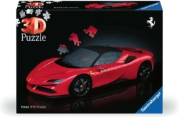 3D-puslespil Ferrari SF90 Stradale fra Ravensburger, 108 brikker