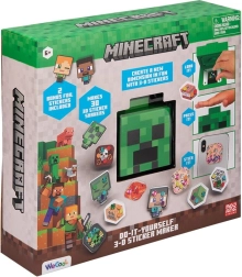 Minecraft 3D klistermærke-maker Creeper