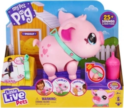 Little Live Pets interaktivt gris Piggly i snor