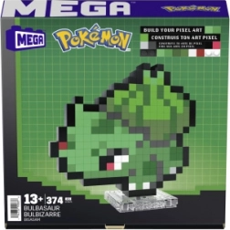 mega pokémon pixel bulbasaur – byggesæt figur