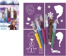 Spray-tuscher med skabeloner Frost