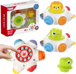 Woopie Kosmisk Raket Aktiv Terning - Uddannelses- og Sanse Terning 18m+