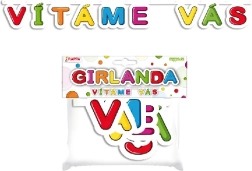 Papirguirlande Velkommen