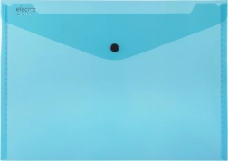 Dokumentmappe med trykknap A4 ELECTRA, mørkegrøn