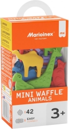Kreativt byggesæt Mini Waffle Dyr 42 dele