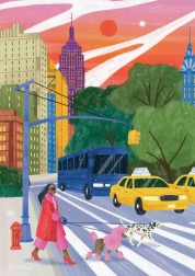 Puslespil Gå en tur i New York 500 brikker