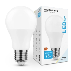 LED pære A60 11 W E27 1055 lm kold hvid – Modee Smart Lighting