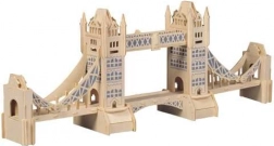 3D træpuslespil Tower Bridge