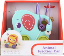 Plastlabyrint elefant på hjul