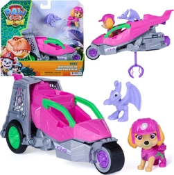 Paw Patrol Dino Movie: Skye Dino Rescue jetfly med figurer