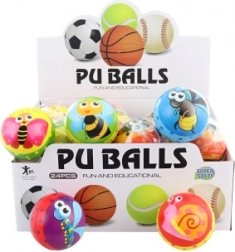 Skumbold med insektsmotiv 7 cm