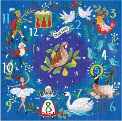 Galison puslespil De tolv juledage