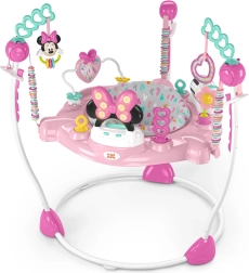 Hoppegynge og aktivitetscenter 2-i-1 MINNIE MOUSE Forever Besties, 6 mdr+, op til 11 kg