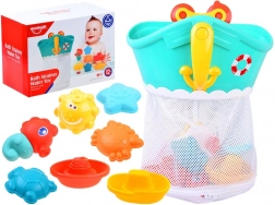 Badeværelseslegetøjsorganisator i form af en båd