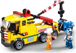 Sluban Town bugserbil med motorcykel