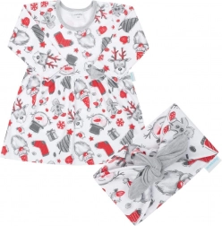 baby bomuldskjole med pandebånd New Baby Christmas 62 (3–6 måneder)