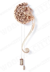 WOODEN CITY 3D puslespil Pendul 121 dele