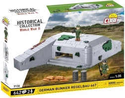 Bunker Regelbau 667 fra COBI-klodser