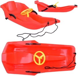 Plastkælk til børn med ryglæn og rat