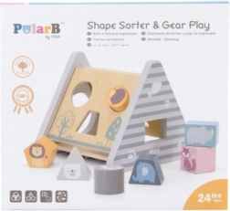 Træformsorter POLARB med klodser – pyramide