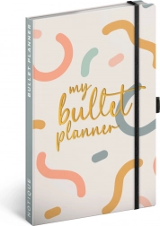 Udateret ugentlig kalender My Bullet Planner 13 × 21 cm