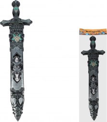 Karnevals plastiksværd med skede