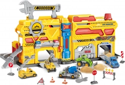 Bærbar byggestation med lys og lyde