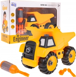 Byggecementblander til samling for børn 3+ med skruetrækker og 3 bits – Dumper