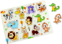 Træpuslespil Safari 11 brikker