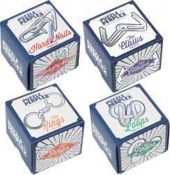 Metalpuslespil Puzzle & Perplex fra PROFESSOR PUZZLE – 1 stk (mix)