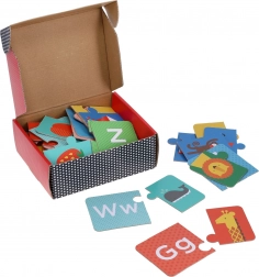 Didaktisk alfabetpuslespil fra Petit Collage