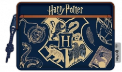 Stor taske HARRY POTTER Navy & Gold