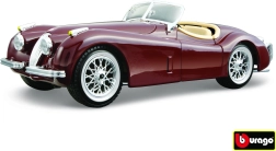 Bburago 1:24 Jaguar XK 120 Roadster (1951) Rød