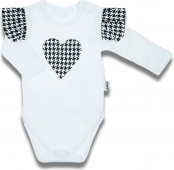 Bomuldsbody til spædbørn med lange ærmer Nicol Viki