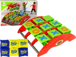 Færdighedsspil Kryds og Bolle Kast mod Mål