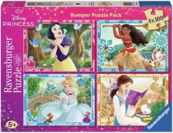 Ravensburger Disney prinsesser Puslespil 4x100 brikker
