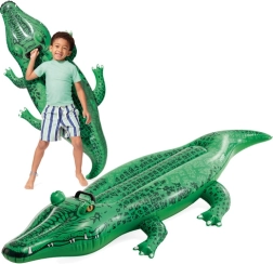 Oppustelig krokodille til vand INTEX