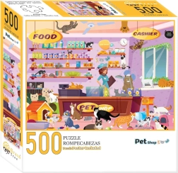 Puslespil Dyrehandel 500 brikker