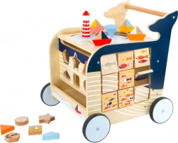 Trægåvogn Hval med Havspil