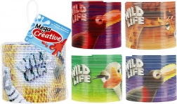 Farverig fjeder Wild Life – hoppelegetøj til børn