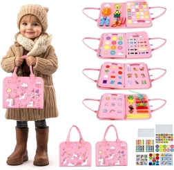 Sensorisk busy bog Enhjørning 3 fra 2Kids Toys