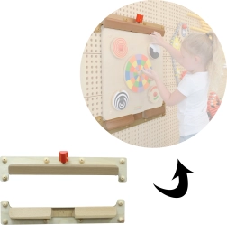 Fleksibelt monteringssystem til vægpaneler MASTERKIDZ