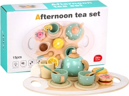 Træ tesæt til børn