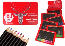 Sæt til Den Lille Kunstner i Metalæske 180 Akvareller