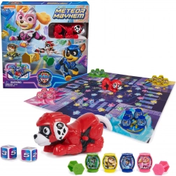 Selskabsspil PAW PATROL Meteor Mayhem – familiært brætspil for 2–4 spillere, 4+