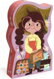 Djeco puslespil Mia og det skøre tog – 36 brikker