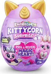 Rainbocorns kat i æg – lilla‑guld, serie 2