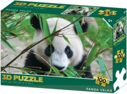 3D-puslespil panda stor